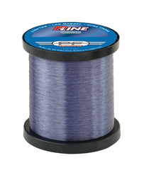 P-Line CXX Xtra Strong spool in Smoke Blue for tough saltwater fishing.