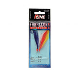 P-Line Farallon feather hook 2-pack ready for vertical jigging adventures.