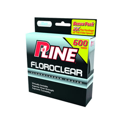 P-Line Floroclear filler spool closeup showing near-invisible coating for stealthy presentations.