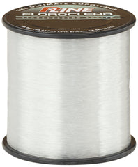 P-Line Floroclear spool with 600-yard 8lb line, virtually invisible underwater.