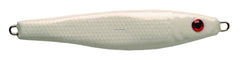 P-Line Hali-Drop Jig White Glow for deep-water visibility and bottom fishing success.