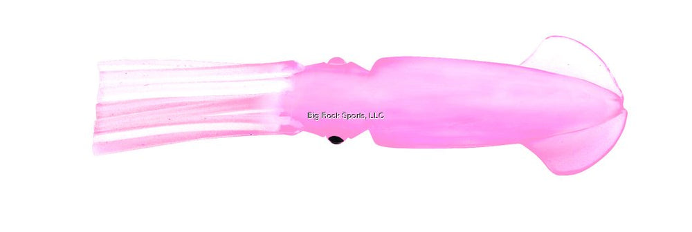 P-Line Ling Cod Squid Rig pink glow enhances lure presentation for saltwater angling.