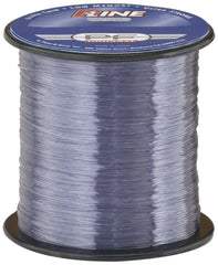 P-Line Original 1/4 size spool in smoke blue; compact diameter and strong casting for both saltwater and freshwater.