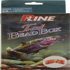 P-Line Trout Bead Bait assortment with 10 colors for trout feeding on protein-rich eggs