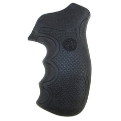 Pachmayr 02484 Diamond Pro Ruger GP100 grips in black – front view