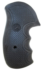 Finger grooves on Pachmayr 02484 Diamond Pro Ruger GP100 grips – black