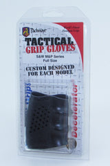 Stretch-to-fit installation of Pachmayr Tactical Grip Glove