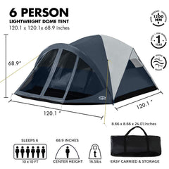 Pacific Pass screen room offers a sheltered porch for relaxing or gear storage.