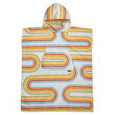 PackTowl lightweight microfiber hooded poncho front view for quick privacy changing at the beach