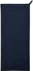 PackTowl Luxe Midnight body towel folded for travel and quick-dry convenience.