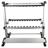 Pactrade Marine fishing rod stand with 24-slot rack for organized gear.