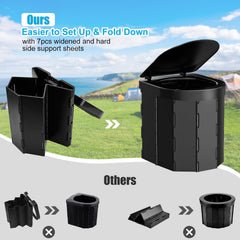 PAHTTO handle for effortless movement of the toilet
