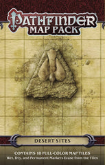 Paizo Desert Sites map tile for desert exploration encounters and tactical planning
