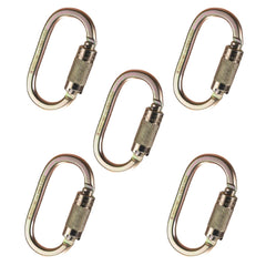Palmer Safety self-closing carabiner with steel twist lock for secure, easy clipping.