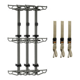 Panbofoda 30in climbing stick setup shows easy mounting and adjustable height for stealth hunts.