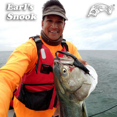 Panther Martin BigFin swimbait slices through current toward lunkers.