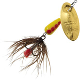 Panther Martin Inline Swivel Regular Fly Spinner in gold/brown reduces line twist