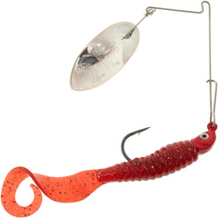 Panther Martin Sonic SizzleTail lure in silver shows eye-catching vibration and lure action.
