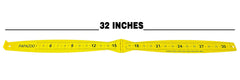 Close-up of measurement scale on PAPAZOO board