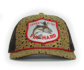 Paramount Outdoors Fish Rodeo Yippy Ki Yay cap front patch for rugged fishing style