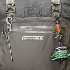Paramount Outdoors Stonefly wader with 4mm neoprene booties for warmth and flexibility.