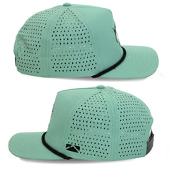 Paramount Outdoors Tarpon cap back laser perforation enhances breathability on hot days