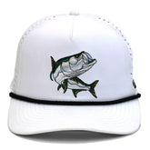 Paramount Outdoors Tarpon hat front view with perforated panels for breathable wear