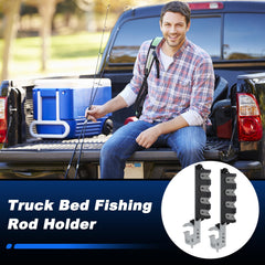 Partuto foam-lined compartments protect rods from scratches and tangling during transit.