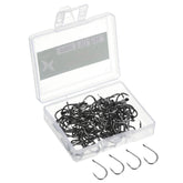 PATIKIL 10# hooks pack with sharp tip for fast hookups.