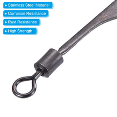 PATIKIL stainless steel finish offers rust resistance for saltwater and freshwater use.