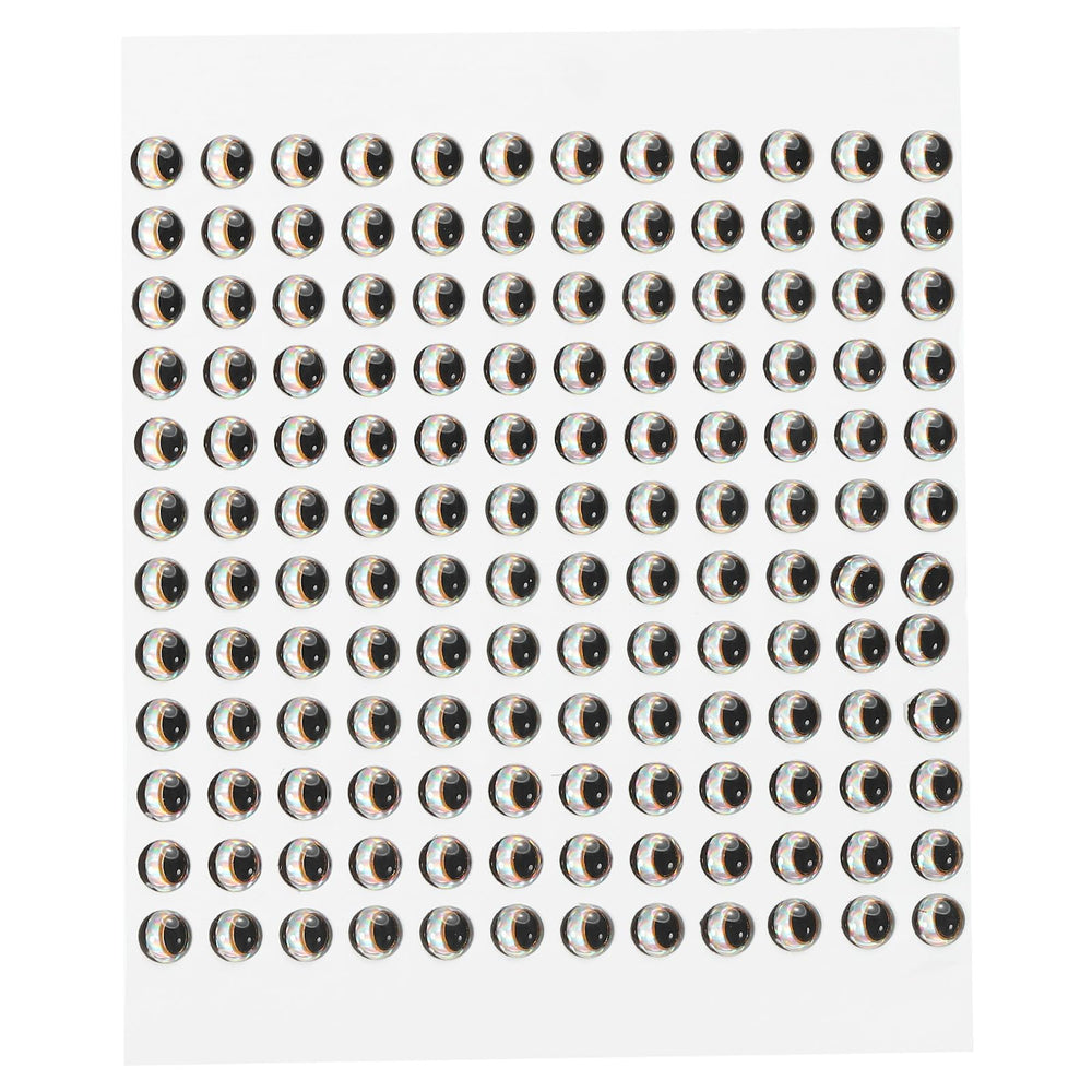 PATIKIL 3D lure eyes in silver enhance realism and attract more fish