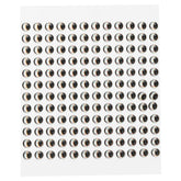 PATIKIL 3D lure eyes in silver enhance realism and attract more fish