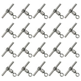 PATIKIL 70Lbs 3-Way brass swivel main view shows robust rig stability for multi-hook setups.