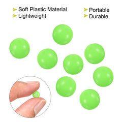 PATIKIL glow beads glow in the dark for better night or deep-water visibility.