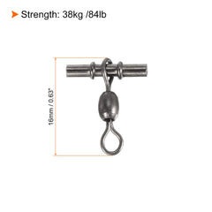 PATIKIL 84lb stainless steel construction for durable fishing terminals