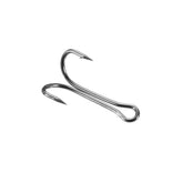PATIKIL 8# double fish hooks, rugged and corrosion-resistant for versatile freshwater and saltwater fishing.