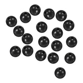 PATIKIL 8mm black round fishing beads for quick line placement and easy rigging.