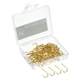 PATIKIL 9# claw hook pack with durable gold-tone finish