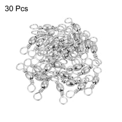PATIKIL swivel nickel-plated surface enhances durability during retrieves.