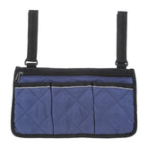 PATIKIL beach chair armrest bag teal keeps essentials within reach.