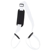 PATIKIL Beach Chair Straps wrapped around chair legs for hands-free transport.
