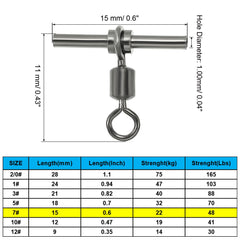 PATIKIL brass 3-way swivel close-up shows smooth rotation and corrosion resistance