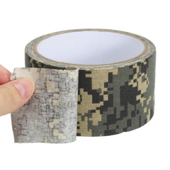 PATIKIL camouflage wrap on outdoor gear protecting from scratches and elements
