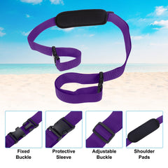 PATIKIL straps demonstrate compact storage for camping and travel.