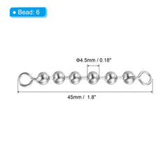 PATIKIL catfish swivels feature rust-resistant stainless steel for durable rigs