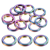 PATIKIL ceramic guide rings in a 30-piece set for durable rod repairs