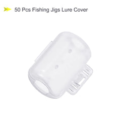 PATIKIL clear plastic material highlights lightweight, durable protection for hooks