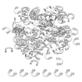 PATIKIL 4.4mm U-shaped clevis in silver for fast lure rigging.