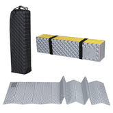 PATIKIL closed-cell foam sleeping pad extended for full-length comfort and insulation.