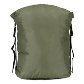 PATIKIL compression sack army green folded for space-saving storage